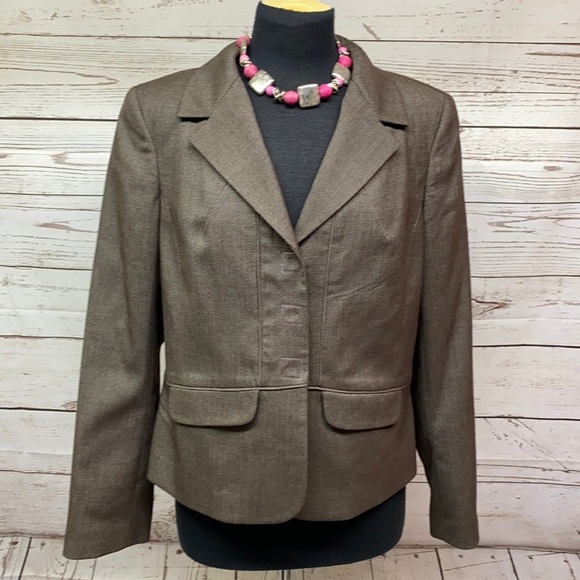 Sigrid Olsen Brown Speckled With Pink Accents - Picture 7 of 7